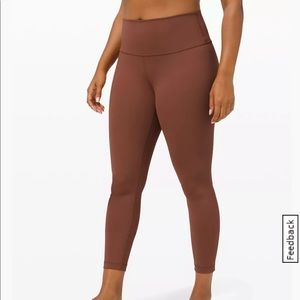 Lululemon wunder under high rise tight. 25”.
